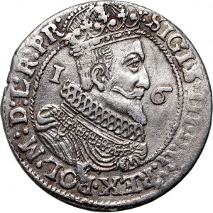 Sigismund III. Wasa, ort 1624, Danzig