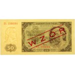 PRL, 50 Zloty 1.07.1948, Serie EL, MODELL