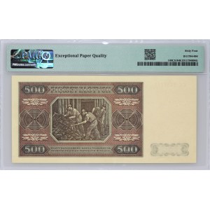 PRL, 500 Zloty 1.07.1948, Serie CC, MODELL
