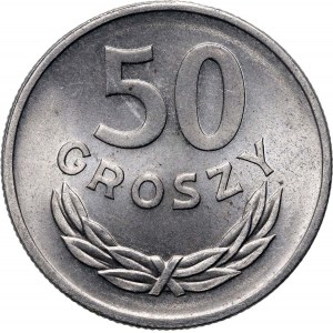 PRL, 50 grošov 1949, hliník