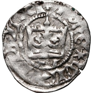 Władysław Jagiełło 1386-1434, half-penny, Kraków, reference AS