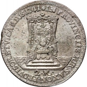 Augustus III., Vikariats-Doppelglocke 1741, Dresden