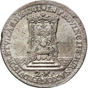 Augustus III, farářův dvojrohák 1741, Drážďany