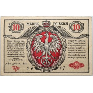 Všeobecná vláda, 10 polských marek 9.12.1916, Všeobecná, jízdenky série A