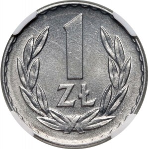 PRL, 1 zloty 1968 - rare vintage in beautiful condition