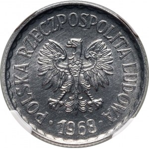 PRL, 1 zloty 1968 - rare vintage in beautiful condition