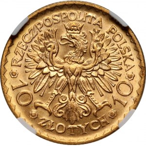 II RP, 10 zloty 1925, Warsaw, Bolesław Chrobry