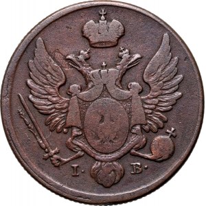 Congress Kingdom, Nicholas I, 3 pennies from domestic copper 1826 IB, Warsaw