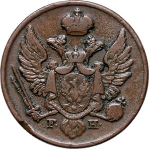 Congress Kingdom, Nicholas I, 3 Polish pennies 1830 FH, Warsaw