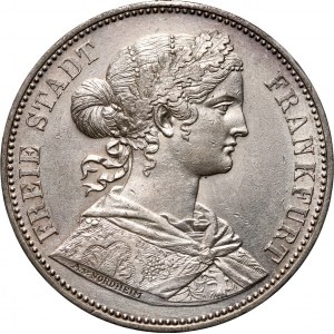 Germany, Frankfurt, Thaler 1865