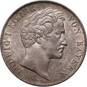 Germany, Bayern, Ludwig I, 2 Gulden 1848, Munich