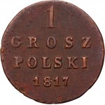 Congress Kingdom, Alexander I, 1 Polish grosz 1817 IB, Warsaw