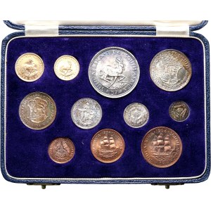 South Africa, Elizabeth II, Proof set 1954