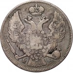 Russische Teilung, Nikolaus I., 30 Kopeken = 2 Zloty 1835 MW, Warschau