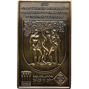 Third Republic, plaque, August III 2017, brass