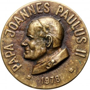 PRL, large medal Papa Joannes Paulus II 1978