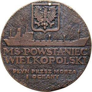 PRL, medal MS Powstaniec Wielkopolski, 55 rocznica Powstania Wielkopolskiego