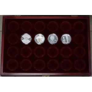 The Third Republic, a set of 4 PLN 20 coins from 2014-2019