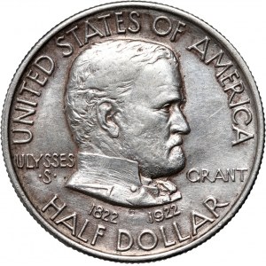 USA, 1/2 Dollar 1922, Philadelphia, Ulysses S. Grant Memorial