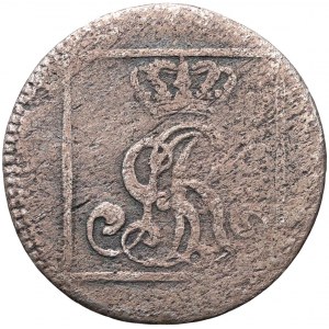 Stanislaw August Poniatowski, silver penny 1767 FS, Warsaw