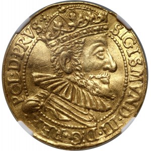 Sigismund III. Vasa, Dukaten 1590, Danzig