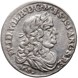 Deutschland, Brandenburg-Preußen, Friedrich Wilhelm, Sechspfennig 1679 HS, Königsberg