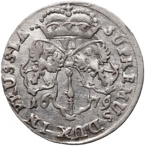 Niemcy, Brandenburgia-Prusy, Fryderyk Wilhelm, szóstak 1679 HS, Królewiec