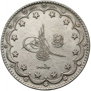Turkey, Mehmed V, 20 kurush AH1327//9 (1917)
