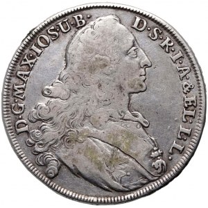 Německo, Bavorsko, Maximilian III Joseph, tolar 1768, Mnichov