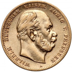 Germany, Prussia, Wilhelm I, 10 Mark 1873 A, Berlin