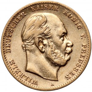 Nemecko, Prusko, Wilhelm I, 10 mariek 1873 A, Berlín