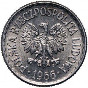 PRL, 1 Zloty 1966