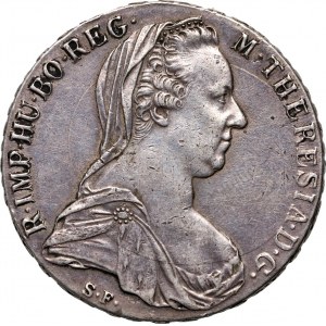 Rakousko, Marie Terezie, tolar 1780, NOVÉ KOLO