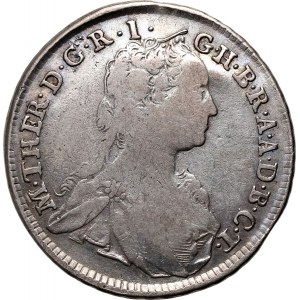 Hungary, Maria Theresia, XVII Kreuzer 1755 NB, Nagybanya