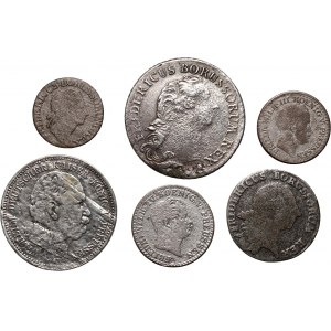 Germany, lot of 6 coins