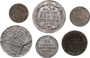 Niemcy, zestaw 6 monet