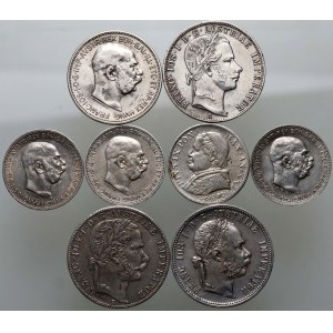 Rakúsko a Vatikán, sada 8 mincí