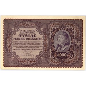 II RP, 1000 polských marek 23.08.1919, 1. série DG