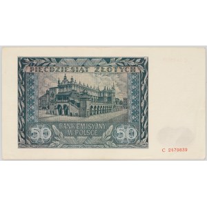 Všeobecná vláda, 50 zlotých 1.08.1941, séria C