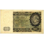 Allgemeiner Staat, 500 Zloty 1.03.1940, Serie A