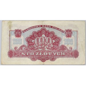 PRL, 100 złotych 1944 obowiązkowe, seria MB