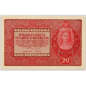 II RP, 5 poľských mariek 23.08.1919, séria II-CD, zbierka Lucow