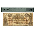 Konföderierte Staaten von Amerika, $5 2.09.1861