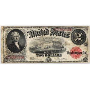 USA, 2 Dollars 1917, Legal Tender