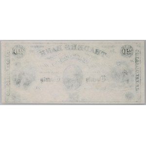 USA, Virginia, Traders Bank of the city of Richmond, 20 Dollars 18.., series A, reprint