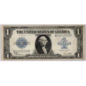 Spojené štáty americké, 1 dolár 1923, strieborný certifikát, séria N