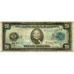 Spojené státy americké, 20 dolarů 1914, série B