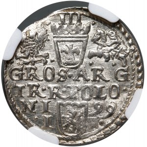 Žigmund III Vasa, trojak 1599 NI IF, Olkusz