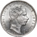 Rakúsko, František Jozef I., florén 1858 A, Viedeň