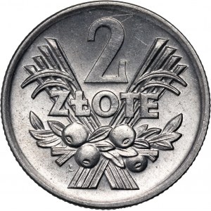 PRL, 2 zloty 1971, Berries